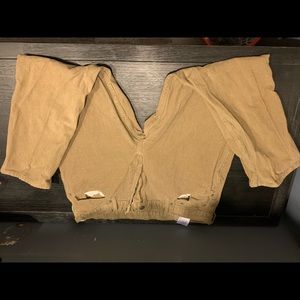 Levi’s 502 38x30 corduroy tan